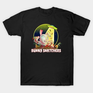 Cute Bunny Snatcher Rabbit Zombie T-Shirt